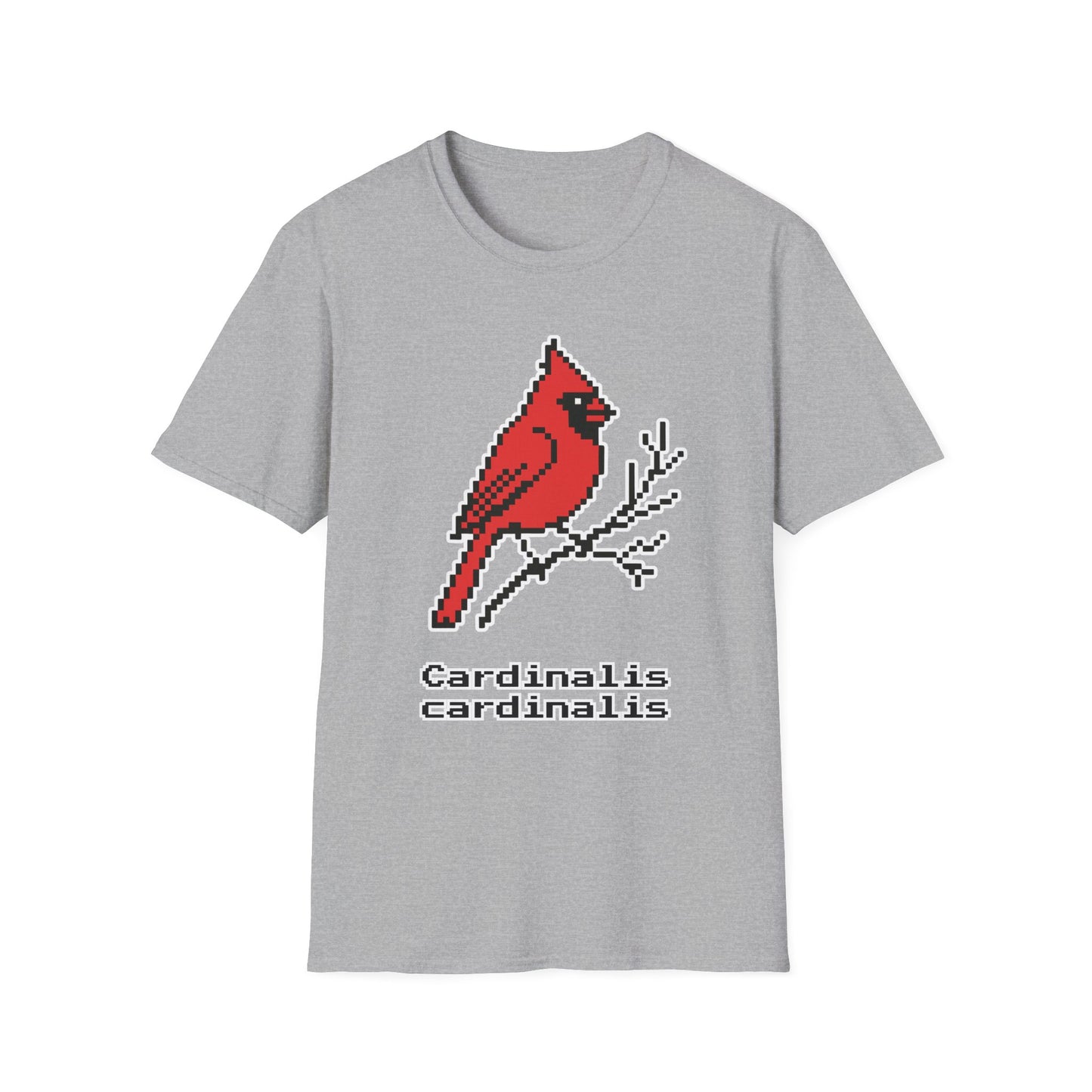Northern Cardinal Pixel Art (Male)