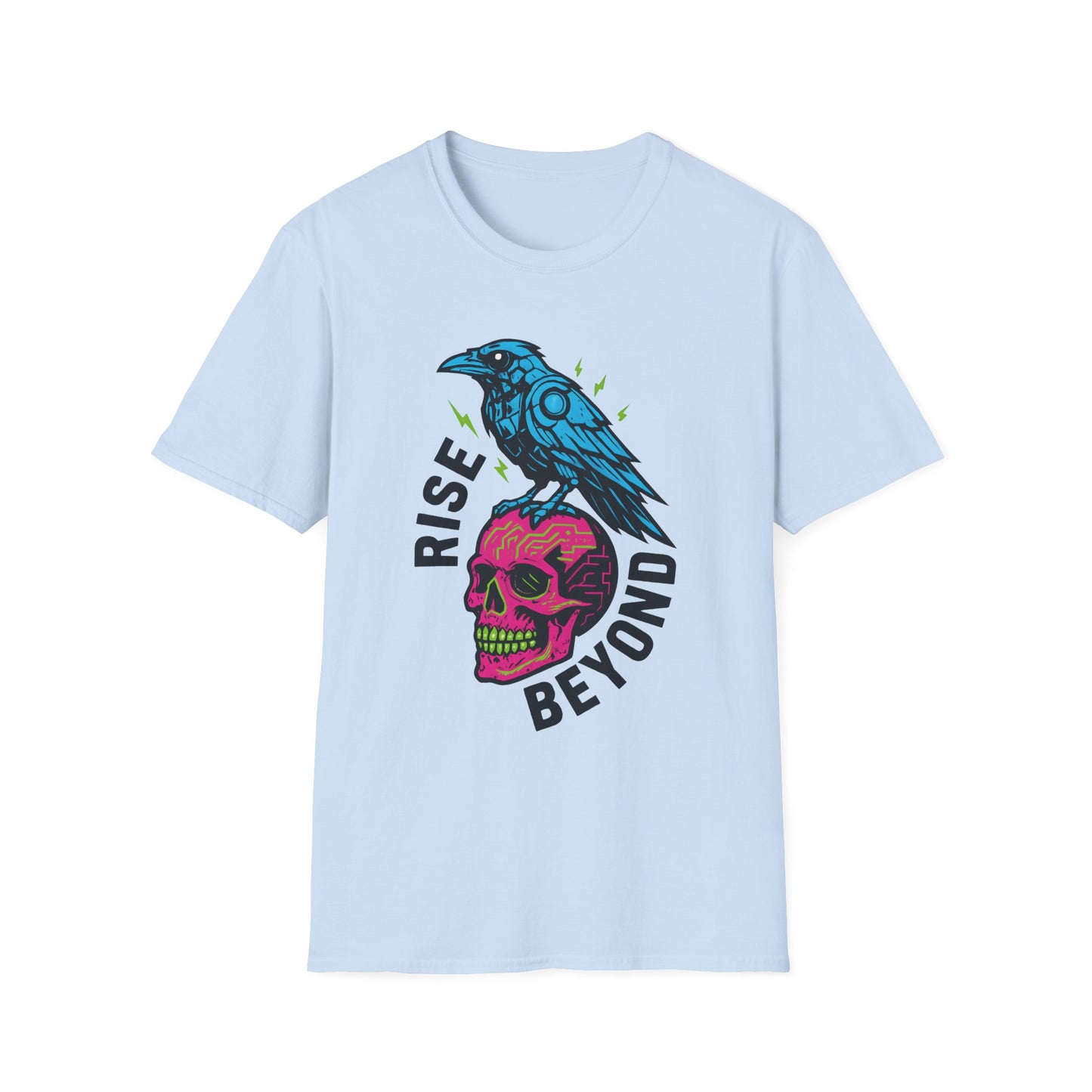 Rise Beyond Raven Skull T-Shirt