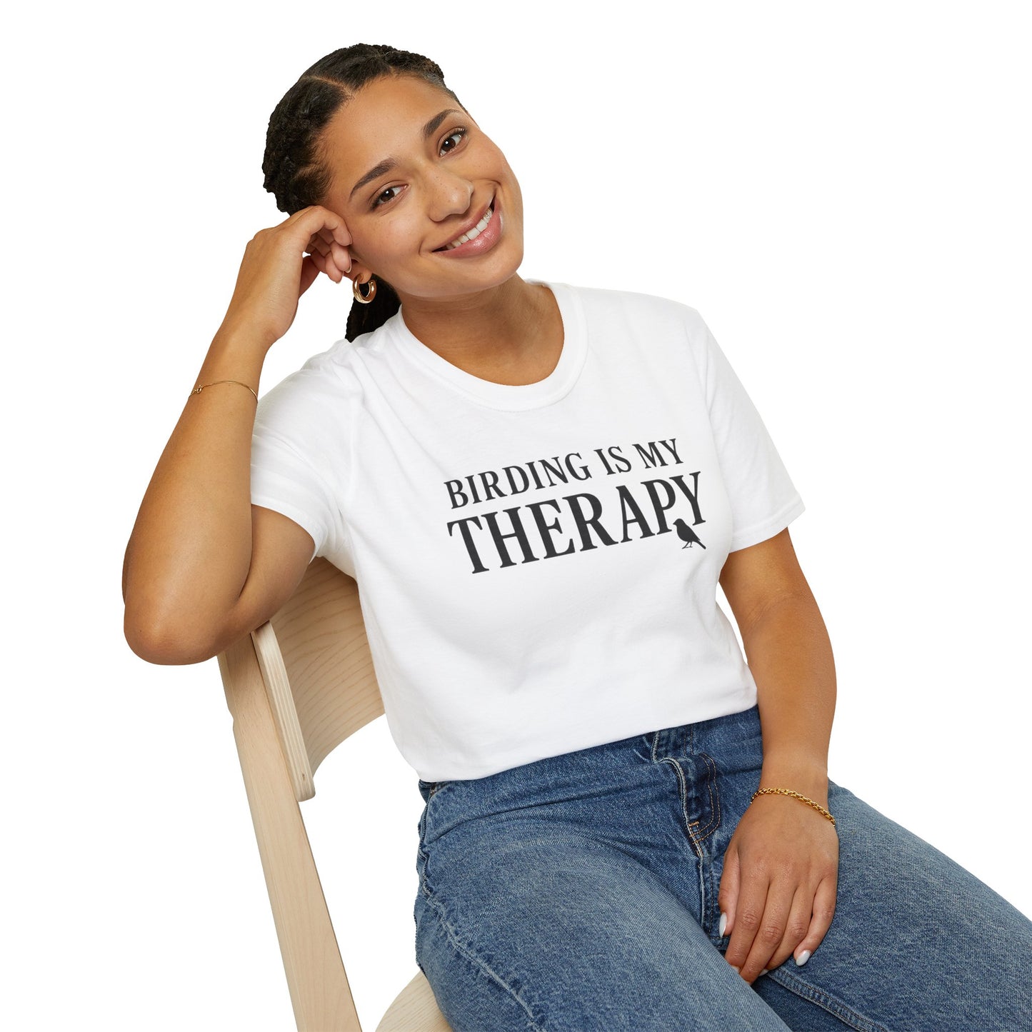 Birding Is My Therapy Tee