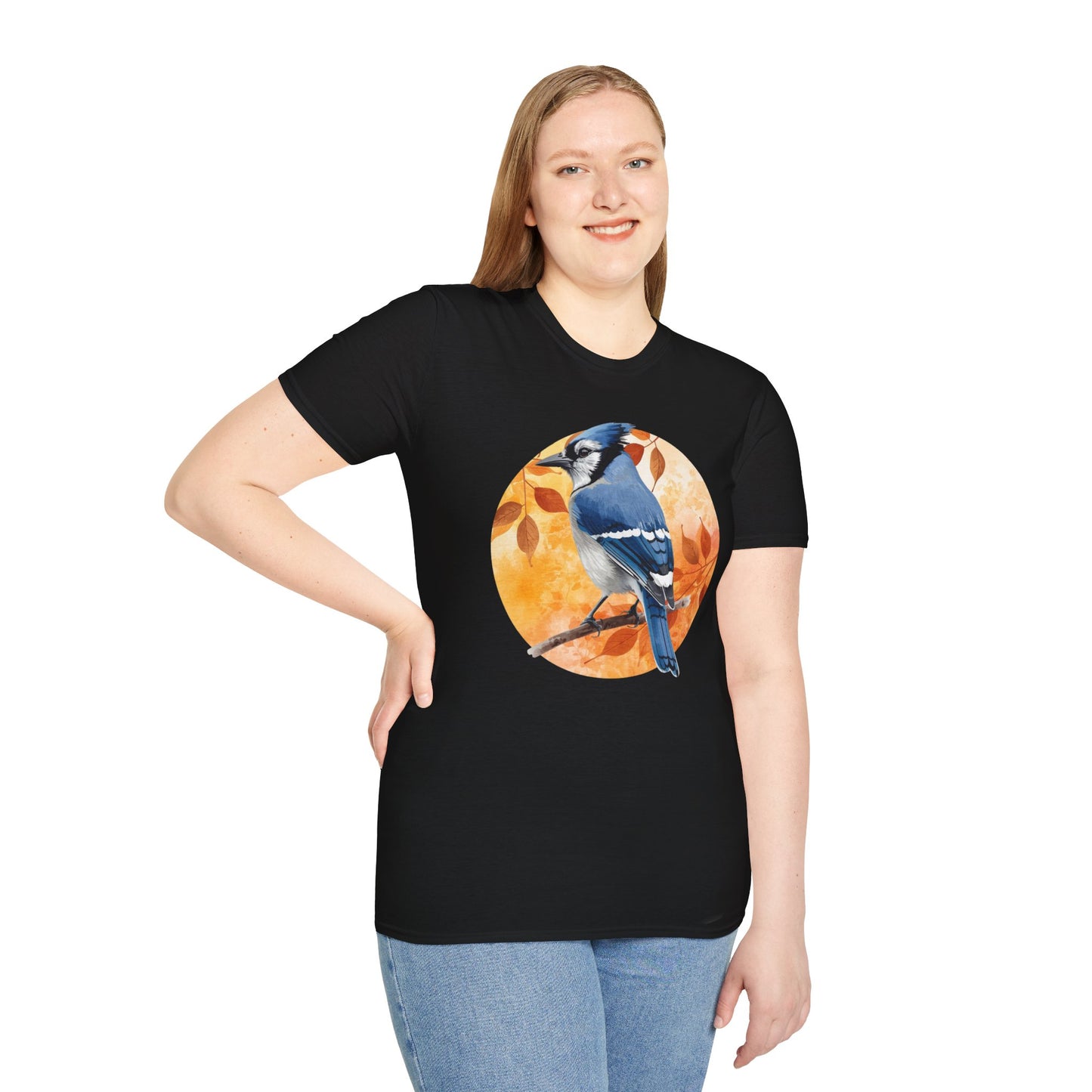 Blue Jay in Autumn T-Shirt