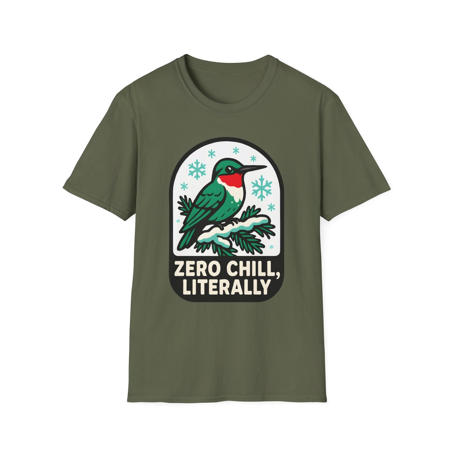 Ruby-throated Hummingbird Zero Chill T-Shirt