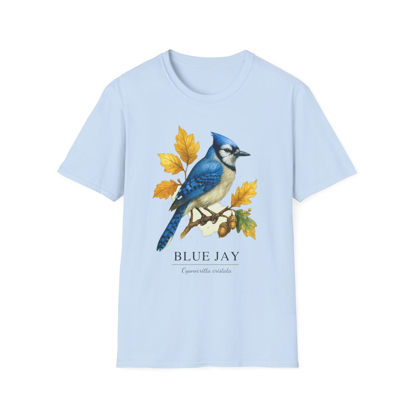 Blue Jay Field Guide Watercolor T-Shirt