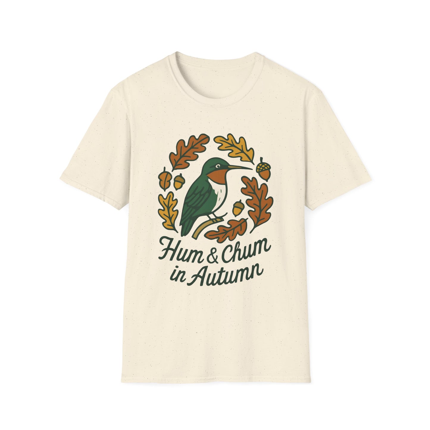 Ruby-throated Hummingbird Autumn Crest T-Shirt