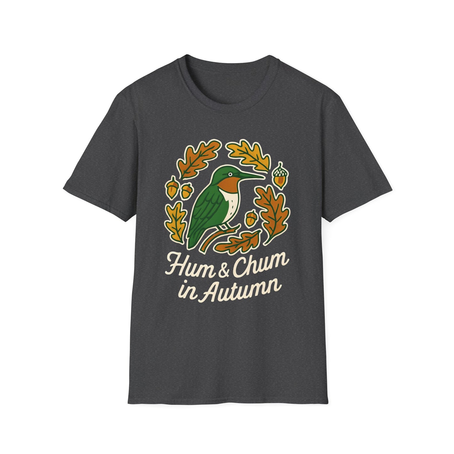 Ruby-throated Hummingbird Autumn Crest T-Shirt