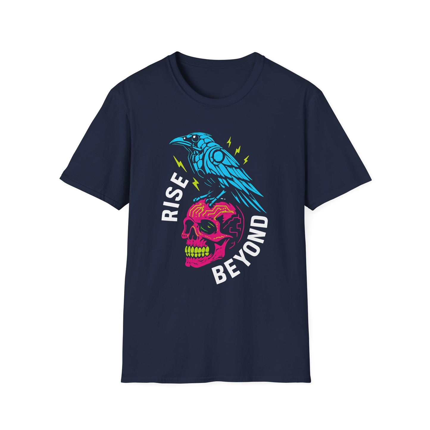 Rise Beyond Raven Skull T-Shirt