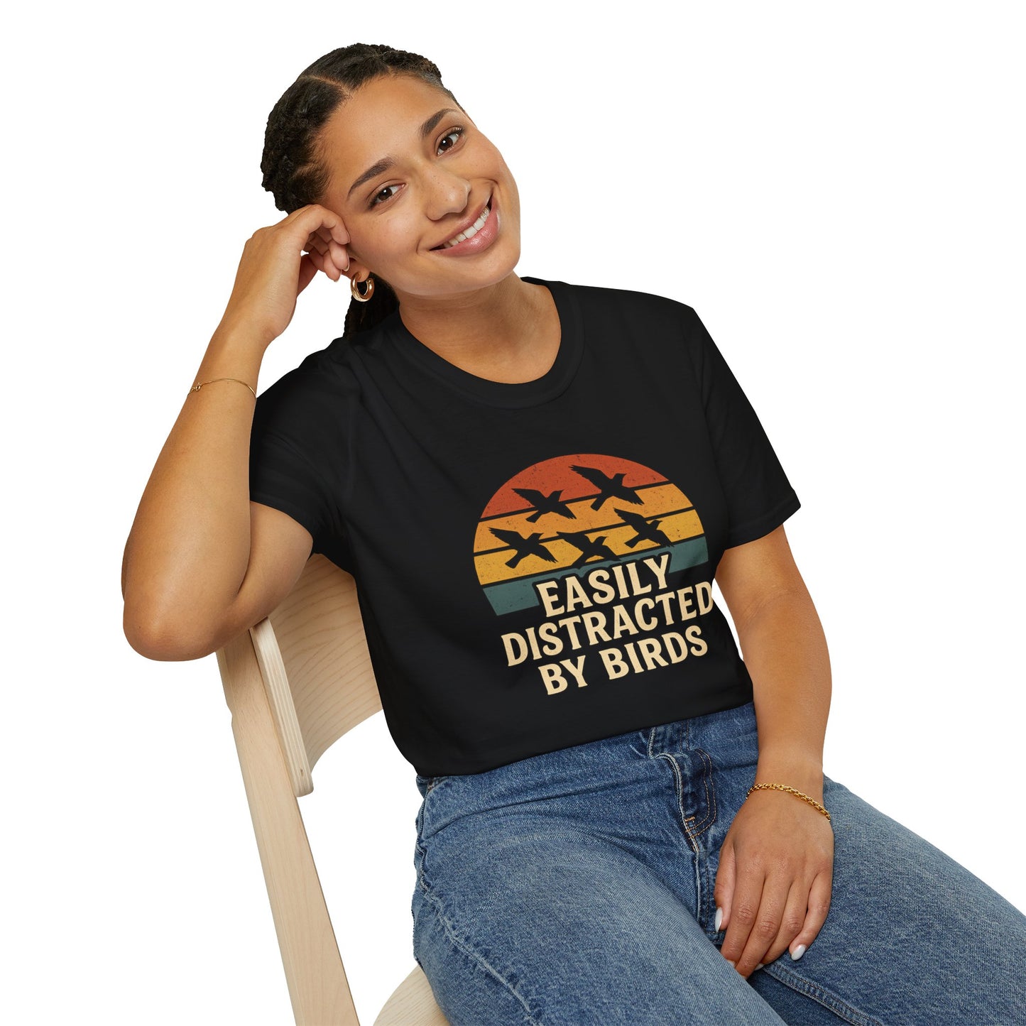 Easily Distracted by Birds T-Shirt