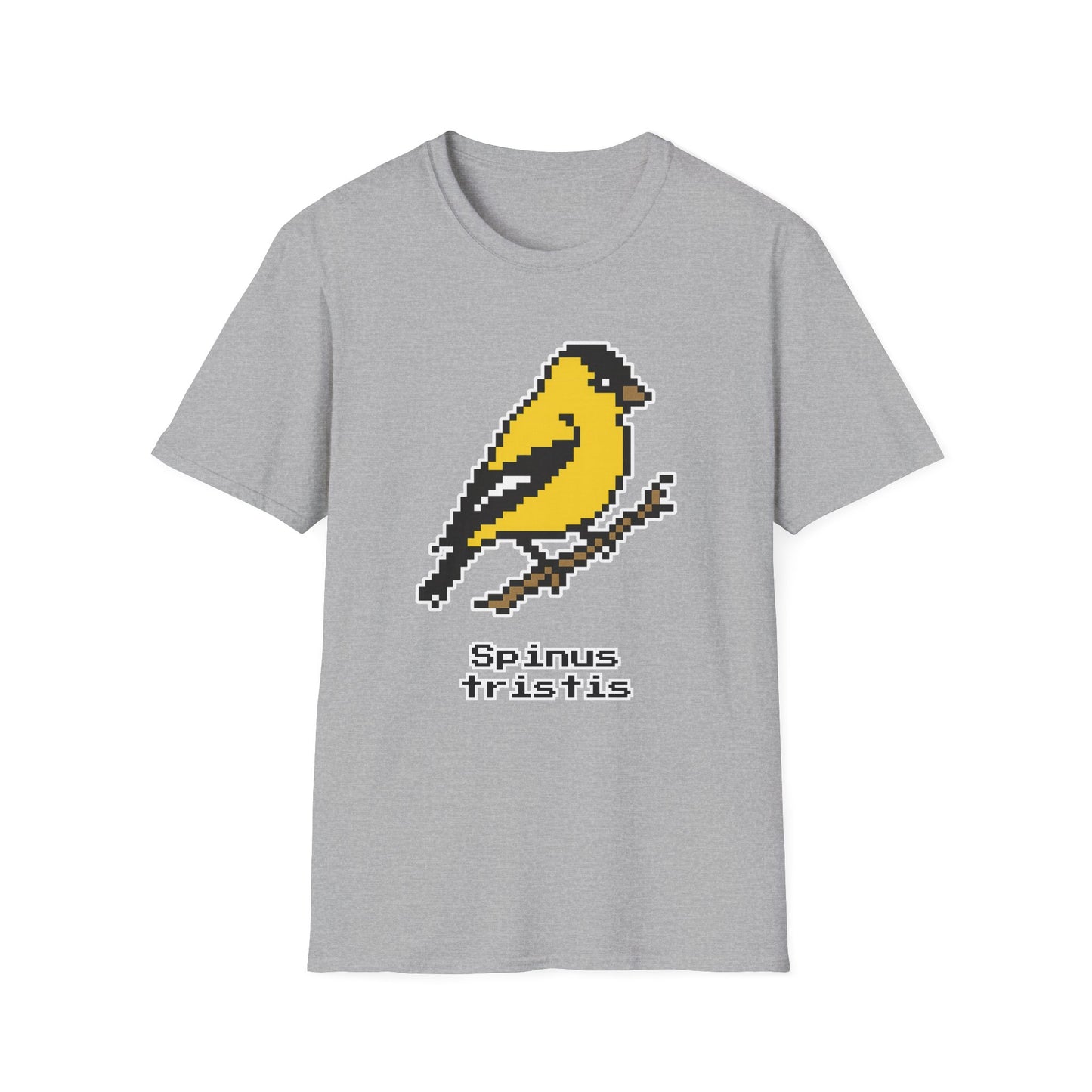 American Goldfinch Pixel Art (Male)