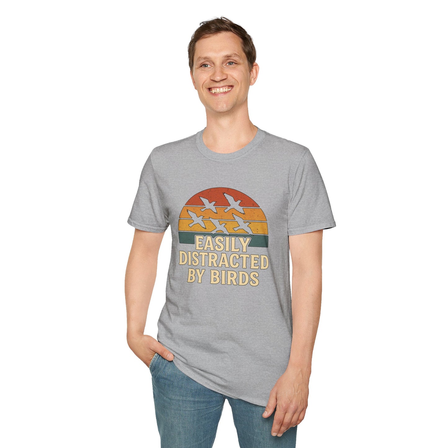 Easily Distracted by Birds T-Shirt