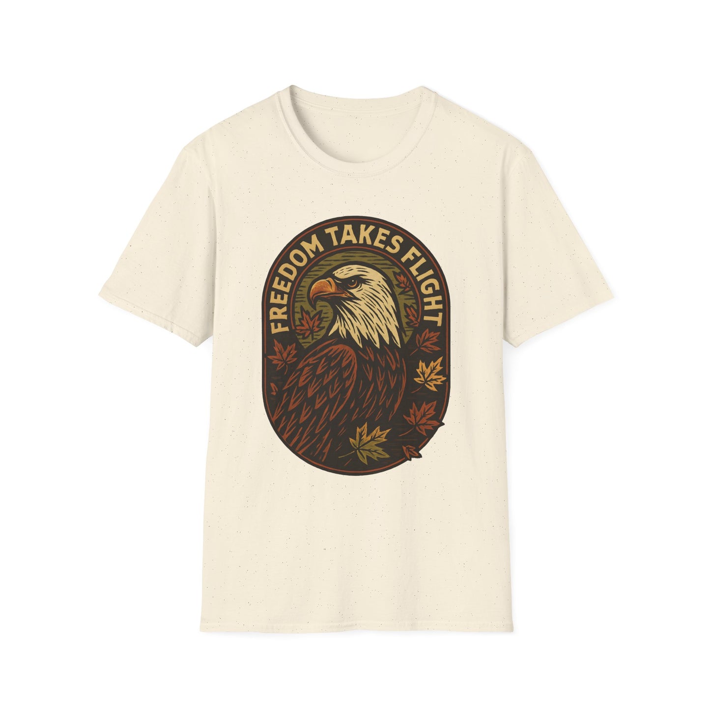 Bald Eagle Autumn Vintage T-Shirt