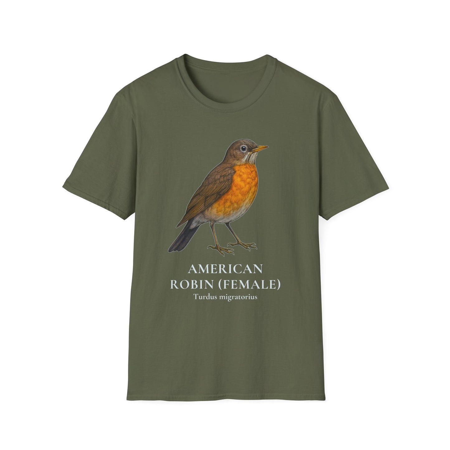 American Robin (Female) Field Guide Tee