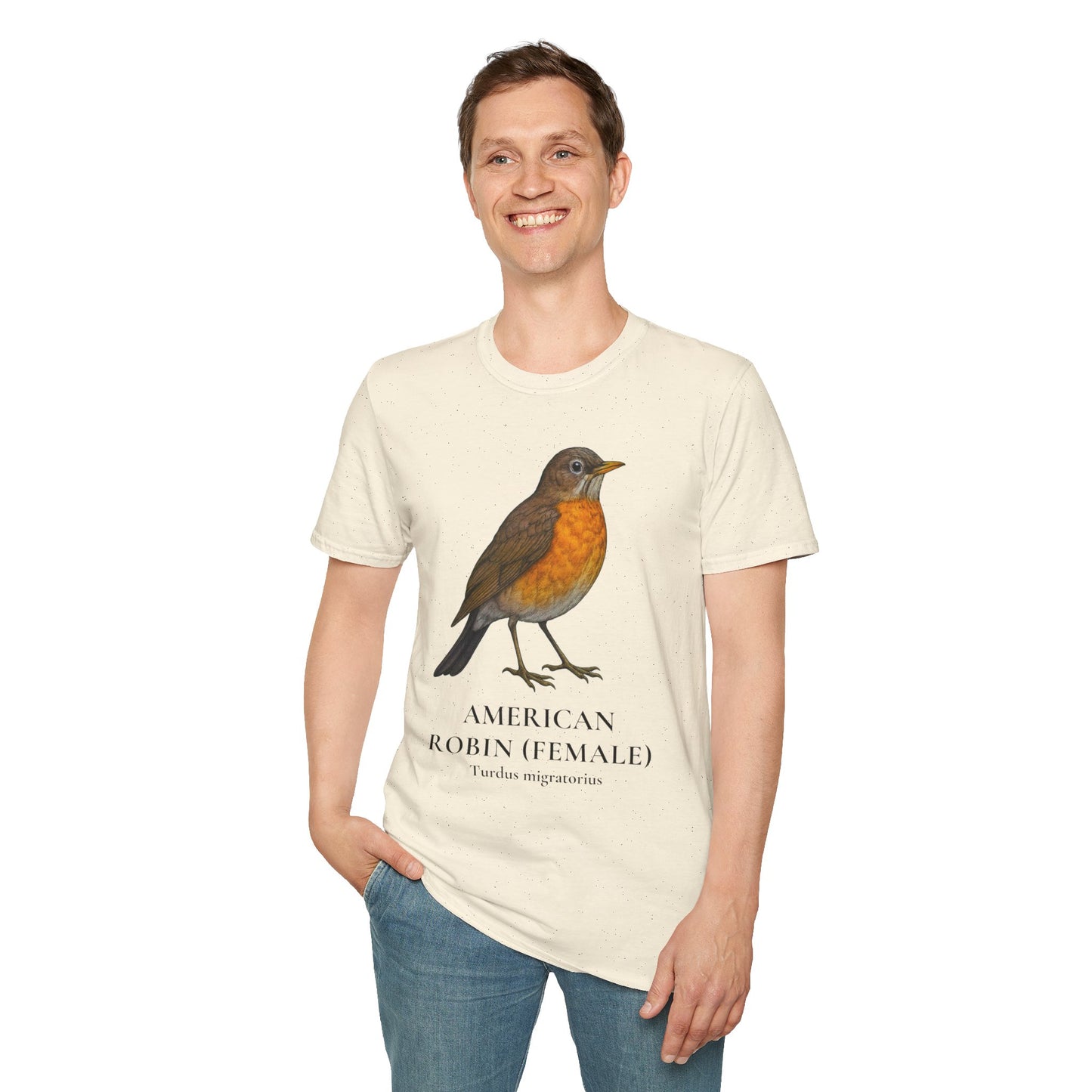 American Robin (Female) Field Guide Tee