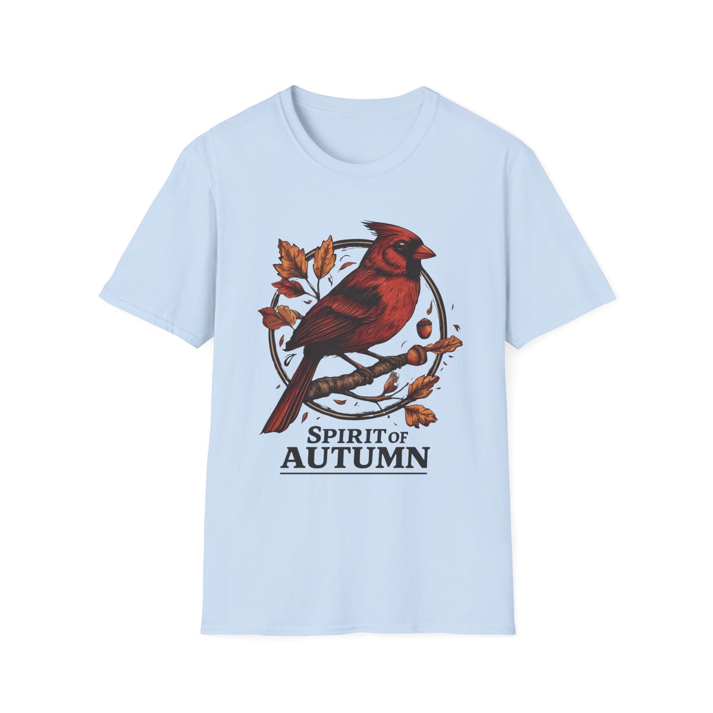 Northern Cardinal Spirit of Autumn T-Shirt