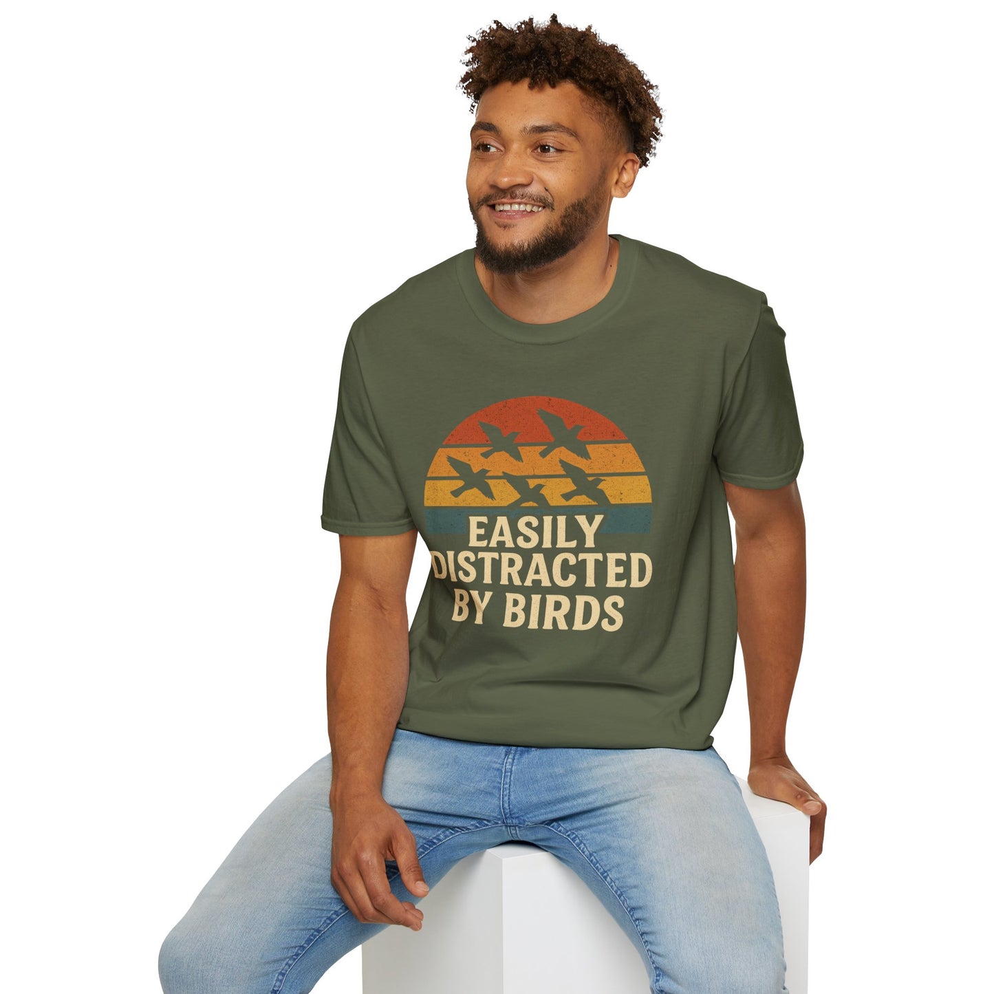 Easily Distracted by Birds T-Shirt