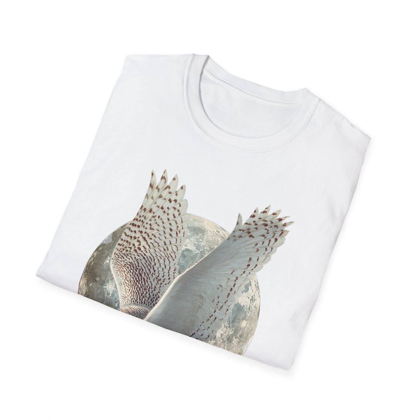 Snowy Owl Moon T-Shirt