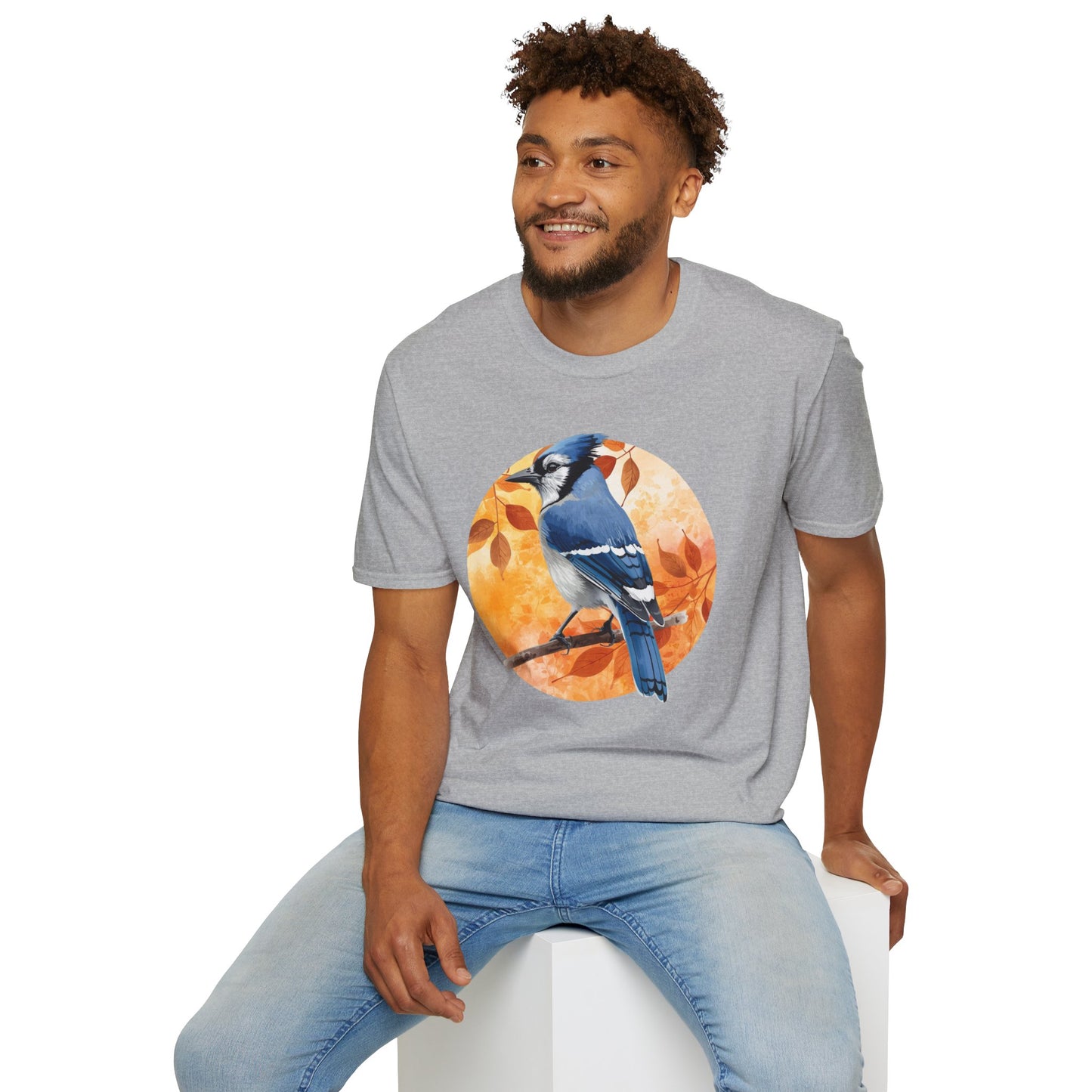 Blue Jay in Autumn T-Shirt