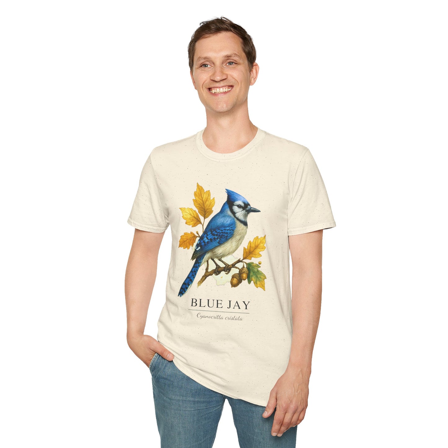 Blue Jay Field Guide Watercolor T-Shirt