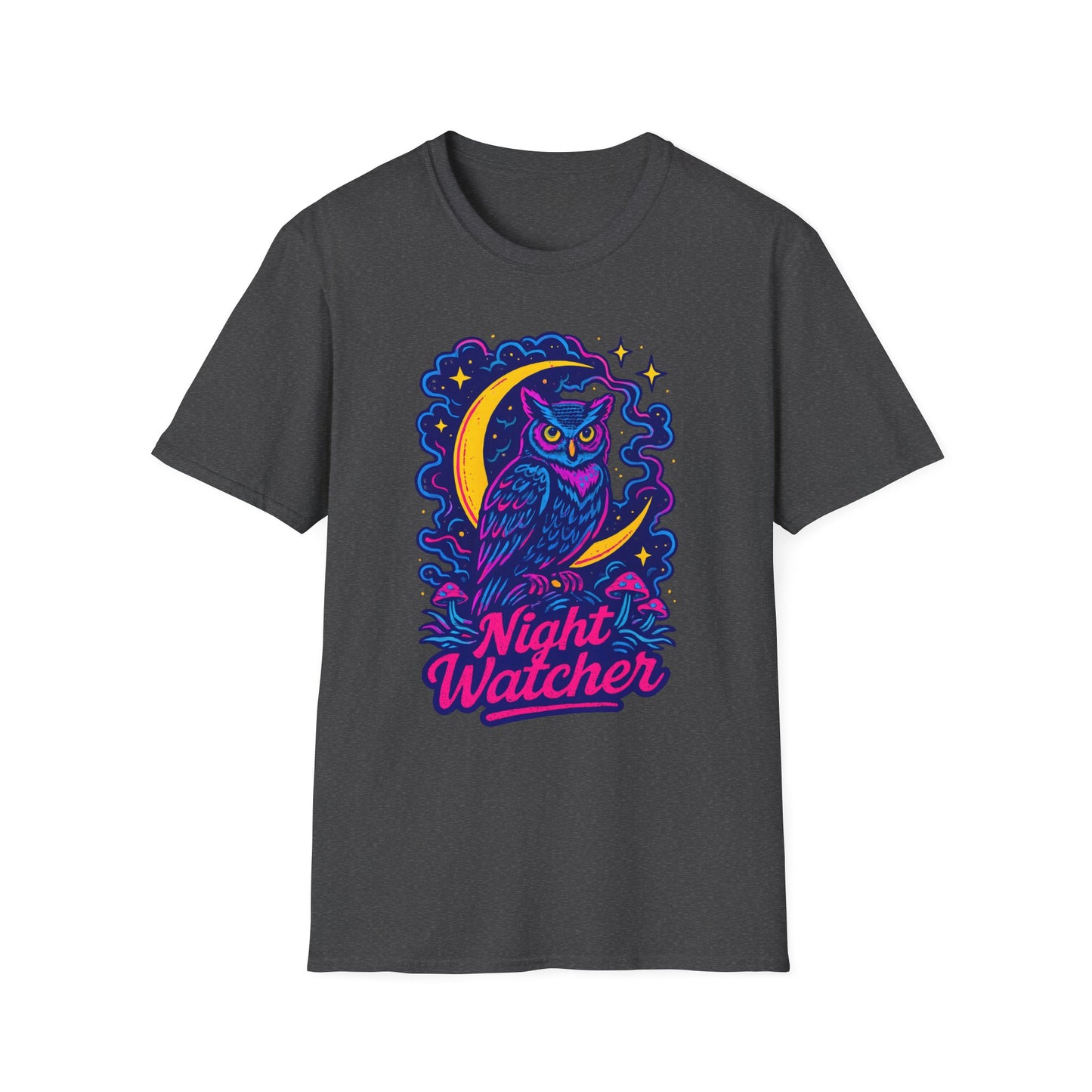 Great Horned Owl Psychedelic T-Shirt