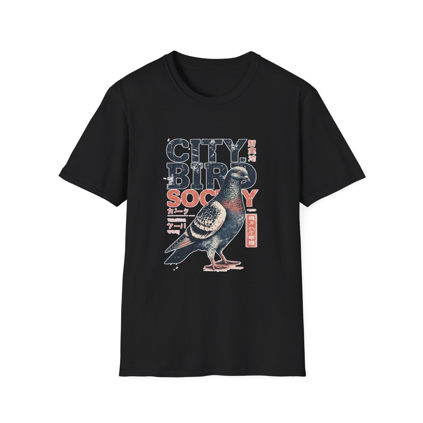 City Bird Society Pigeon T-Shirt
