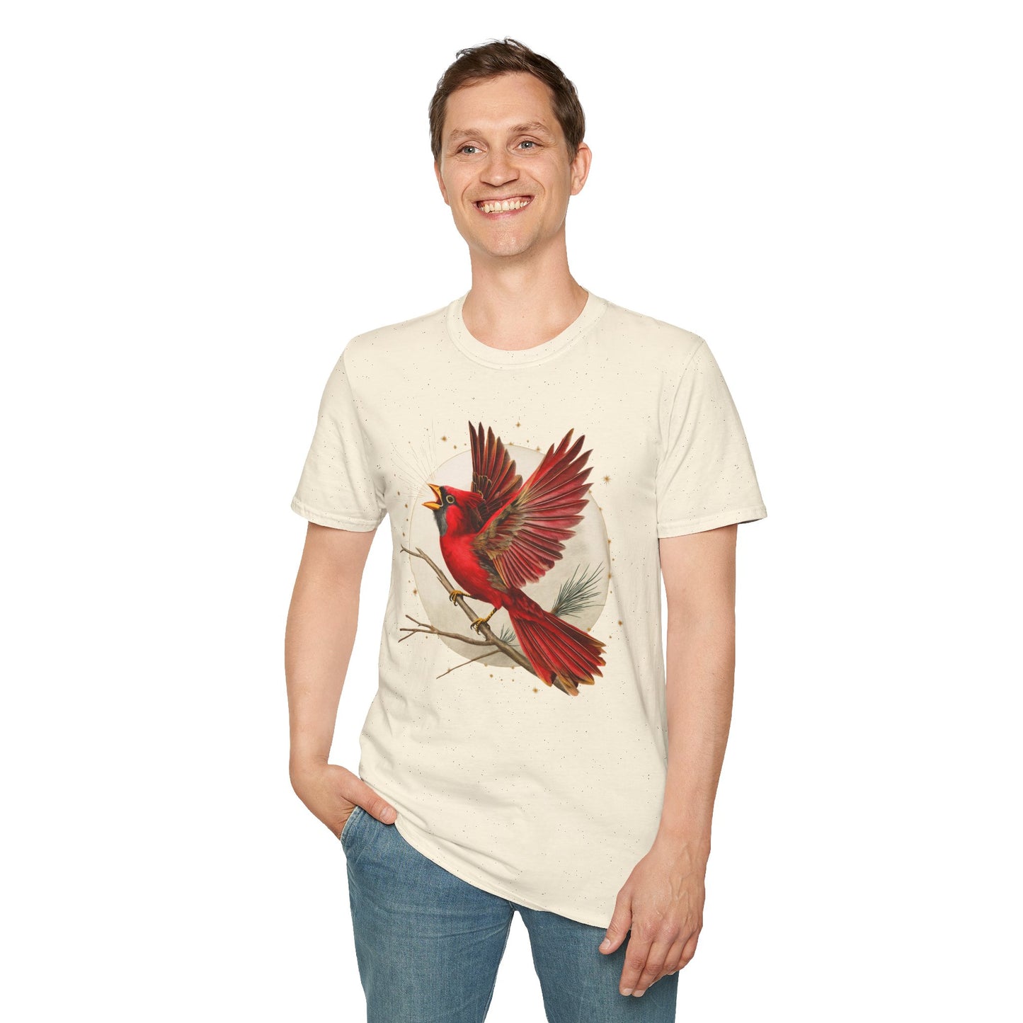 Northern Cardinal Singing T-Shirt