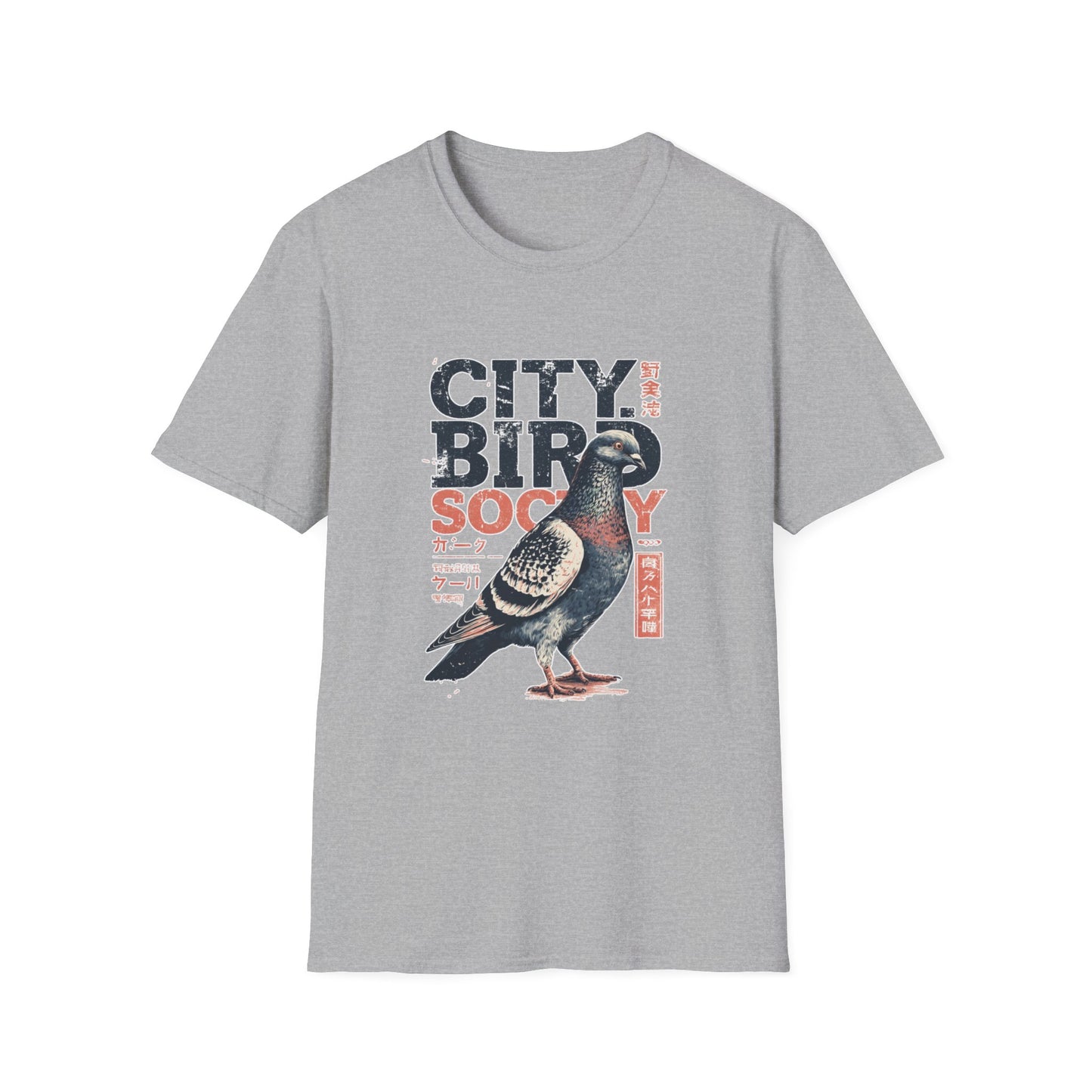 City Bird Society Pigeon T-Shirt