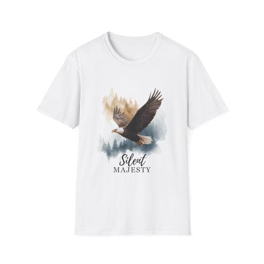 Bald Eagle Silent Majesty Watercolor T-Shirt