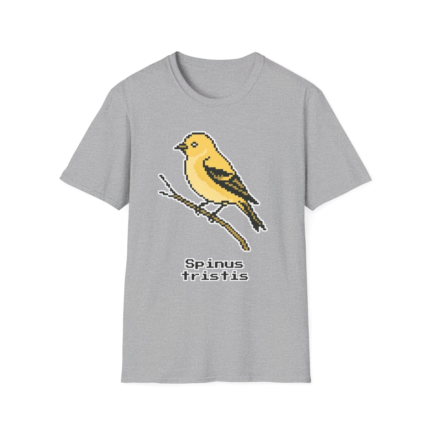 American Goldfinch Pixel Art (Female)