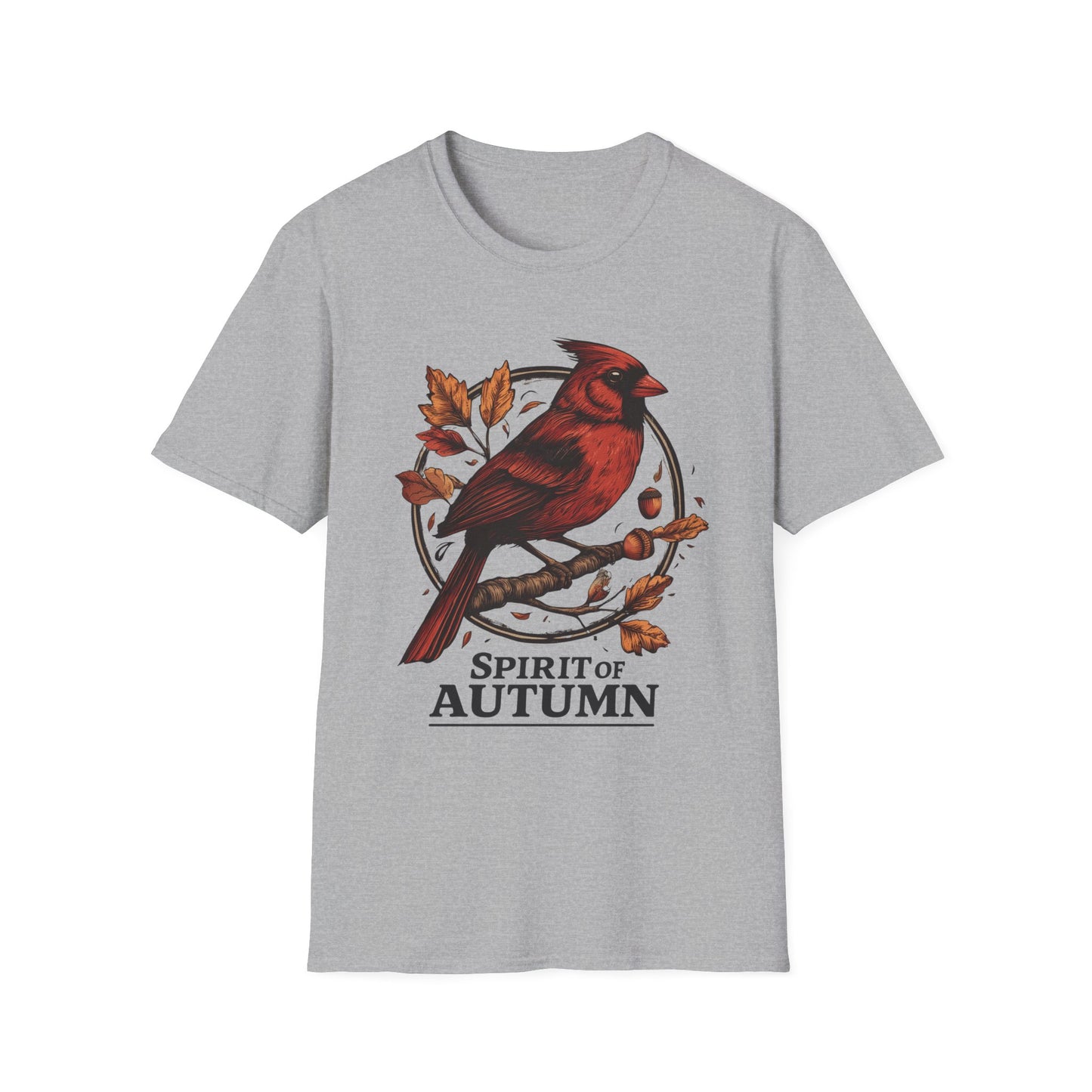 Northern Cardinal Spirit of Autumn T-Shirt