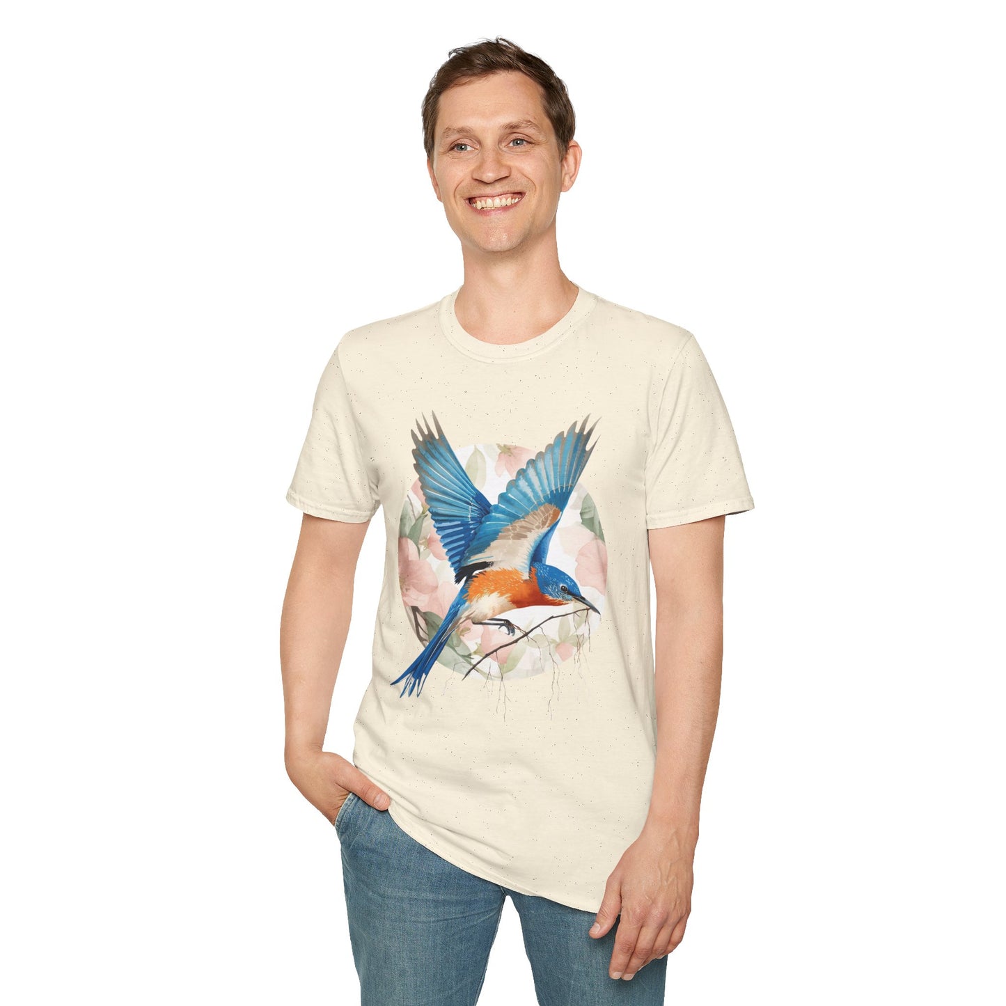 Eastern Bluebird Spring Blossom T-Shirt