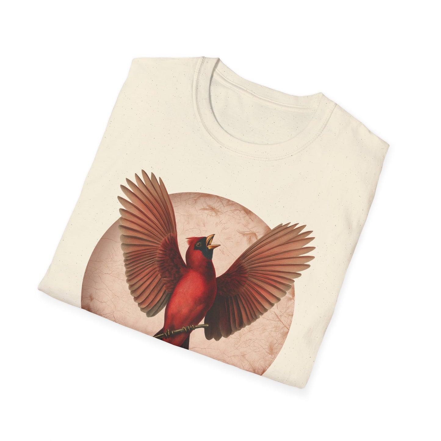 Northern Cardinal with Wings Outstretched T-Shirt