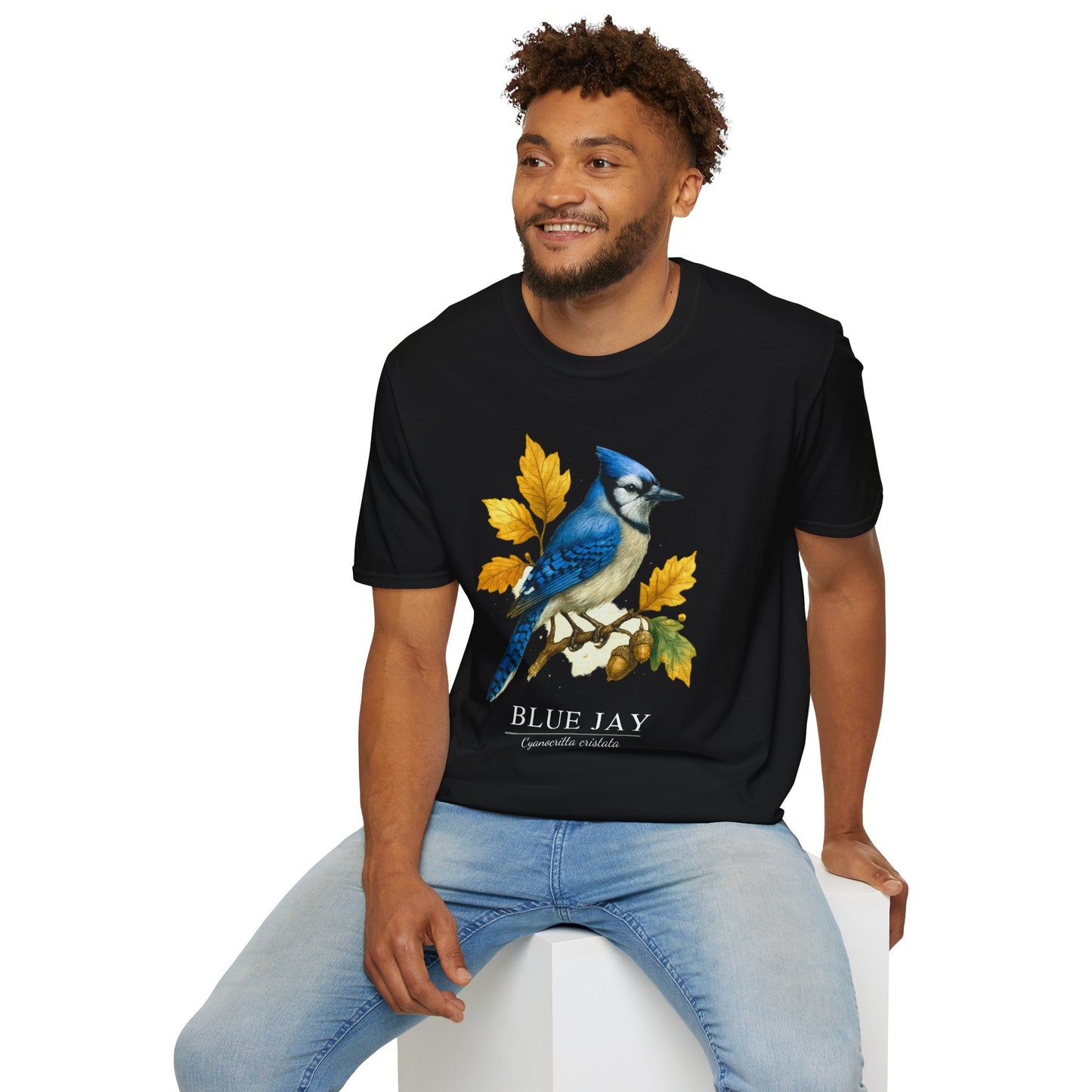 Blue Jay Field Guide Watercolor T-Shirt