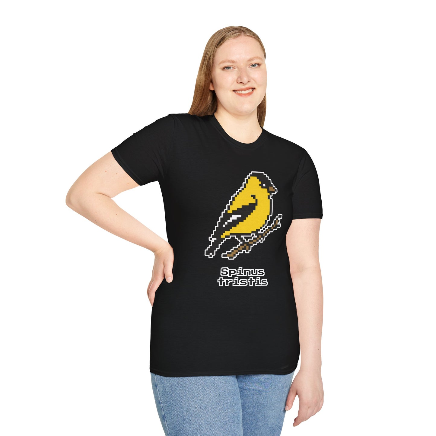 American Goldfinch Pixel Art (Male)