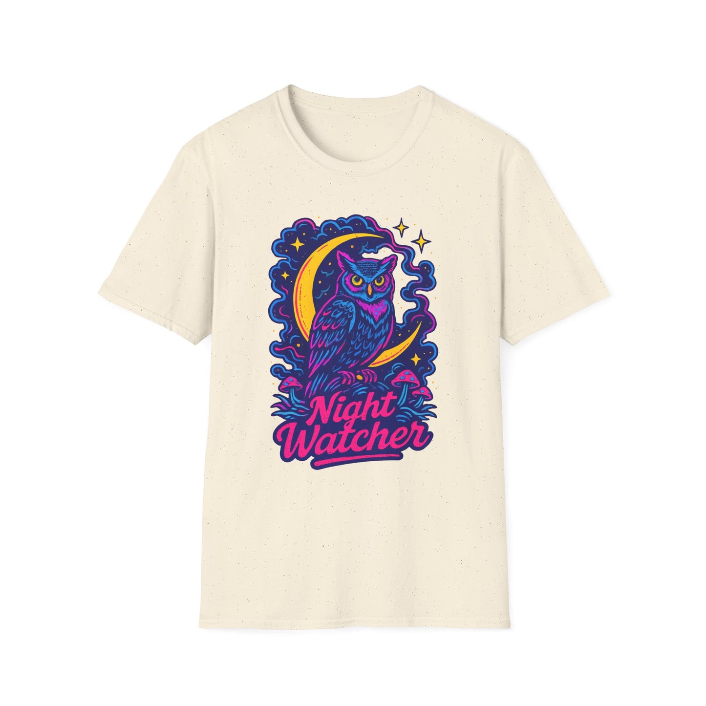 Great Horned Owl Psychedelic T-Shirt