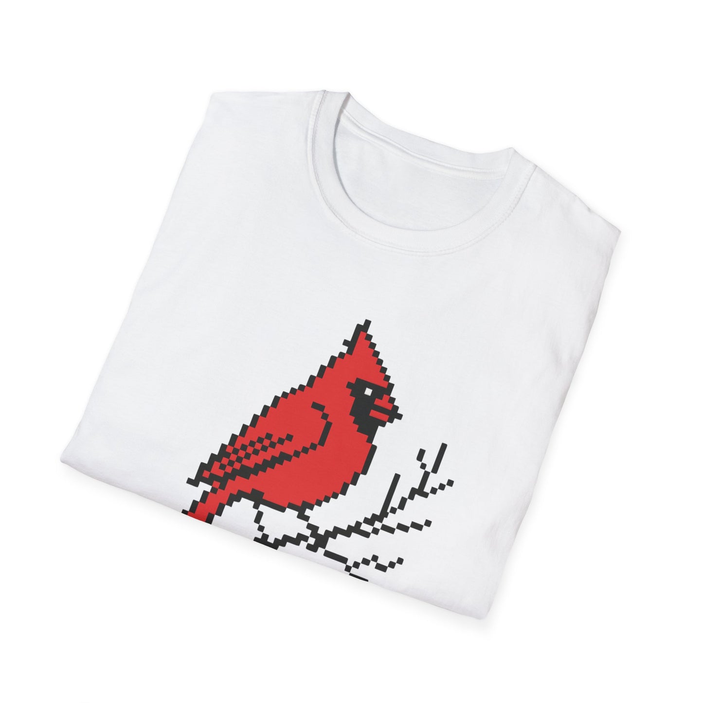 Northern Cardinal Pixel Art (Male)