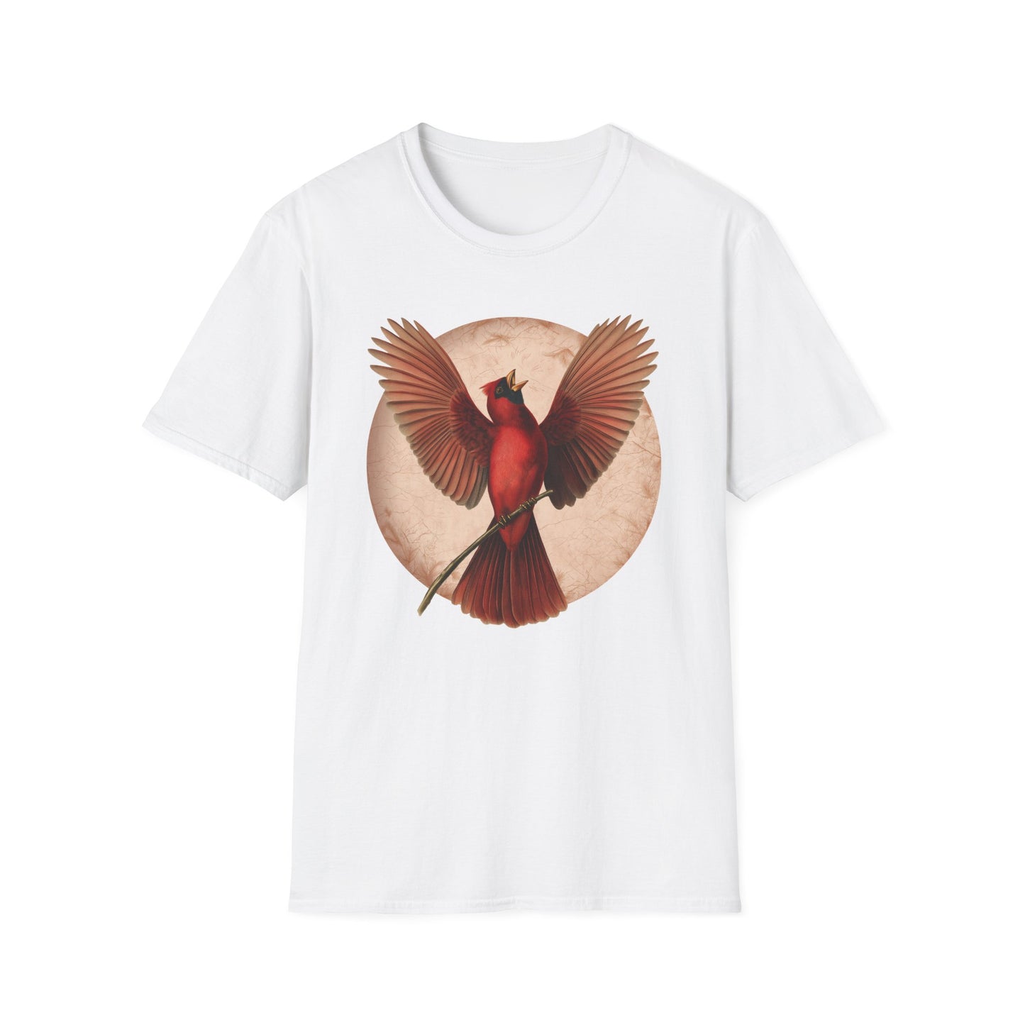 Northern Cardinal with Wings Outstretched T-Shirt