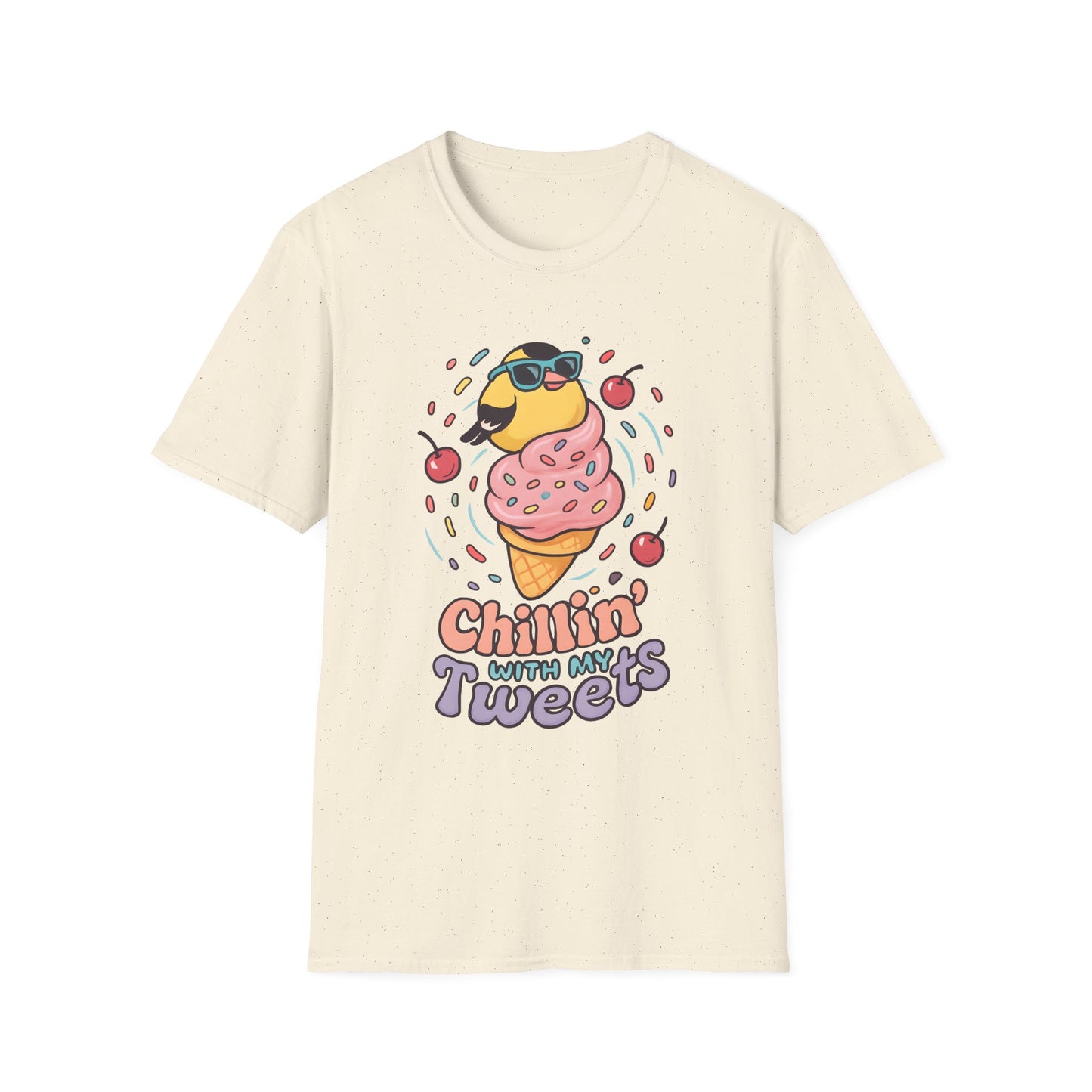 American Goldfinch Chillin’ Kawaii T-Shirt