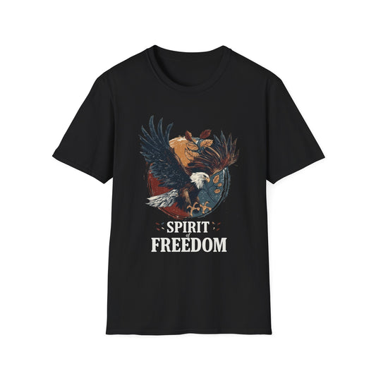 Bald Eagle Spirit of Freedom Vintage T-Shirt