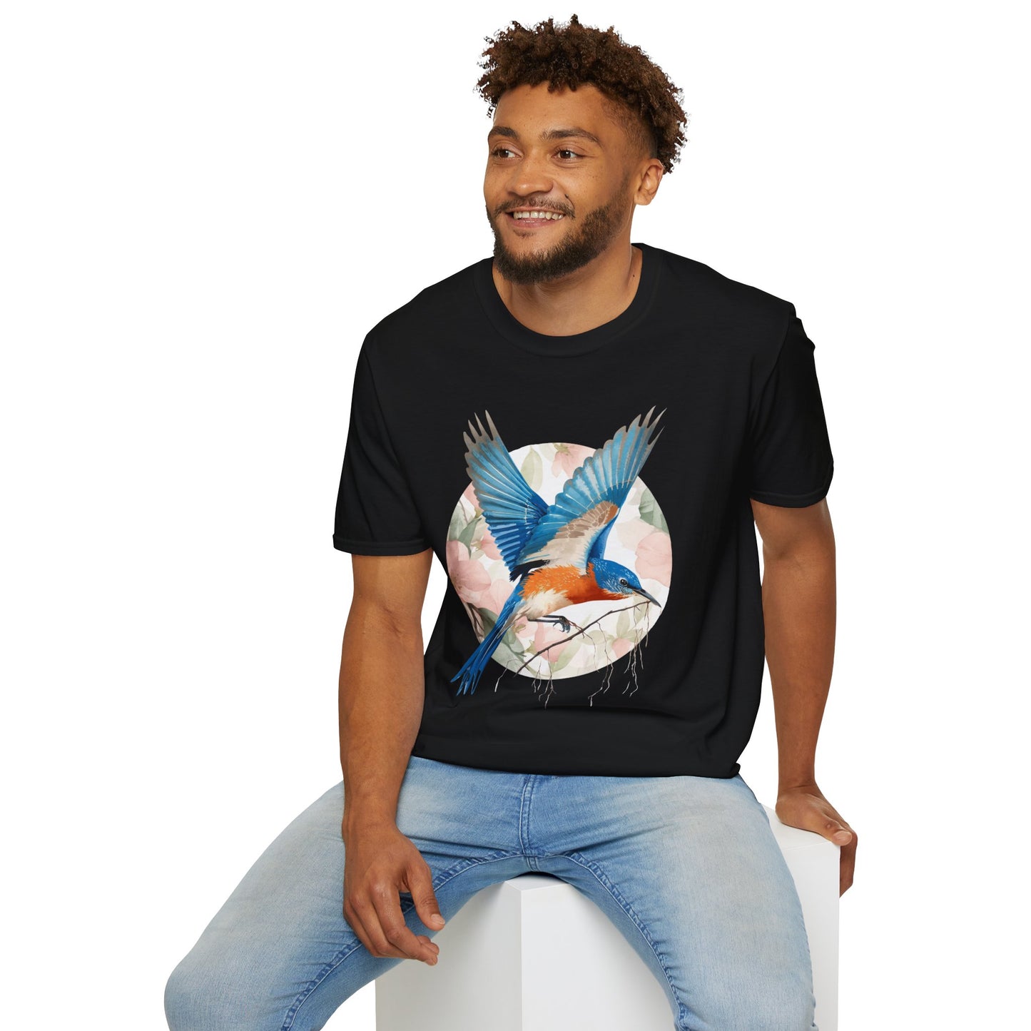 Eastern Bluebird Spring Blossom T-Shirt