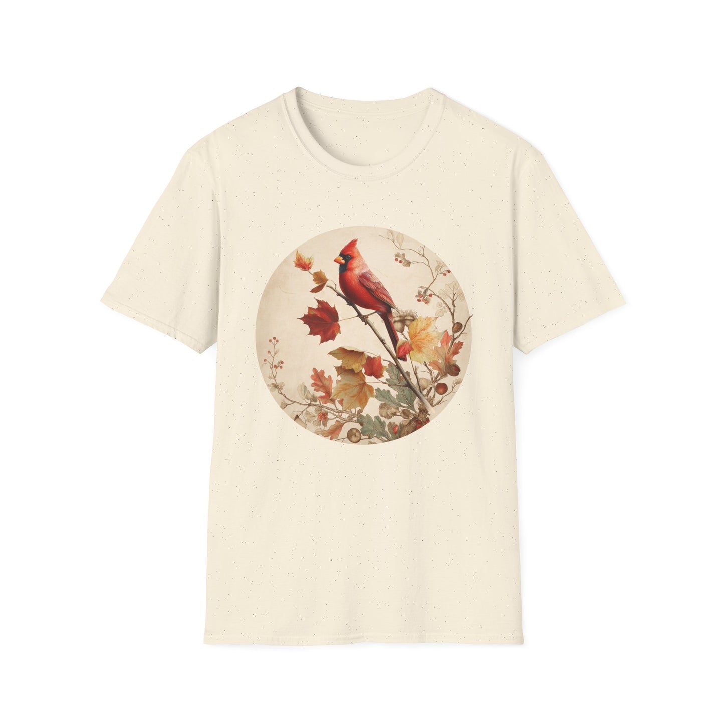 Northern Cardinal Autumn Branch T-Shirt