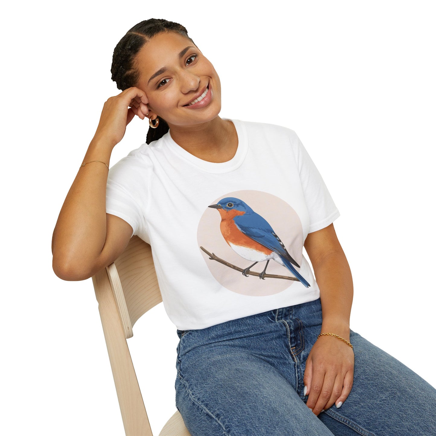 Eastern Bluebird on Branch T-Shirt