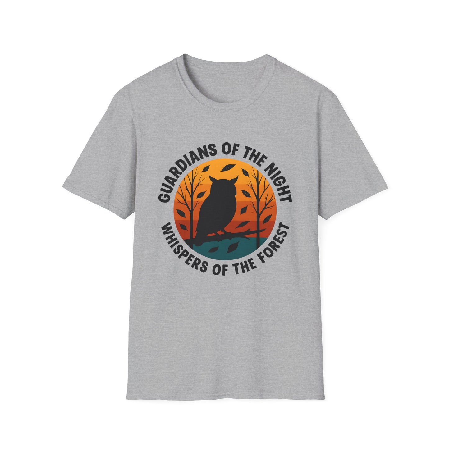 Owl Silhouette Sunset T-Shirt