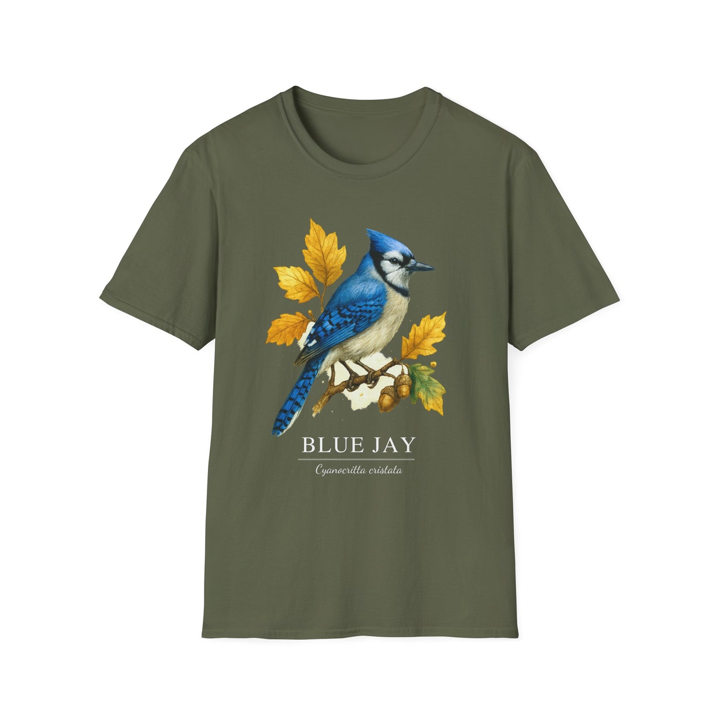 Blue Jay Field Guide Watercolor T-Shirt