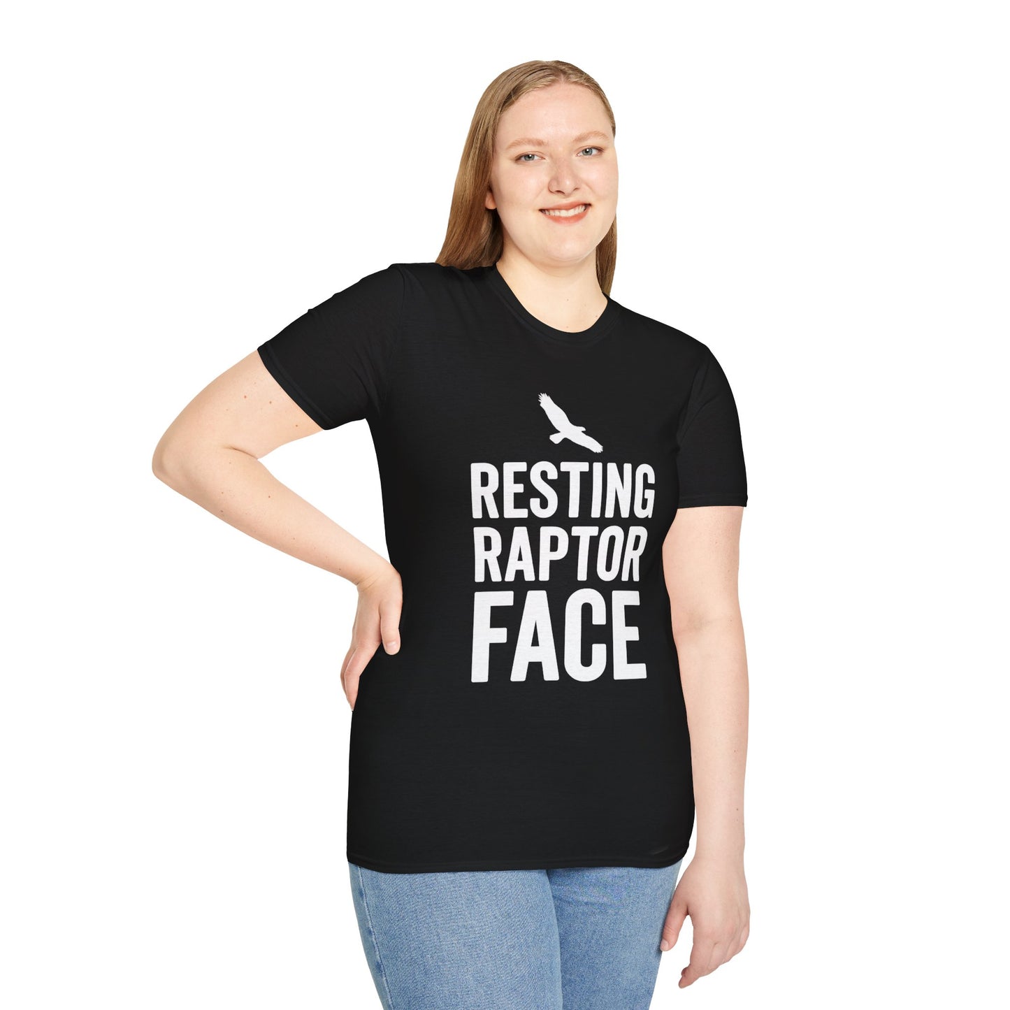 Resting Raptor Face Tee