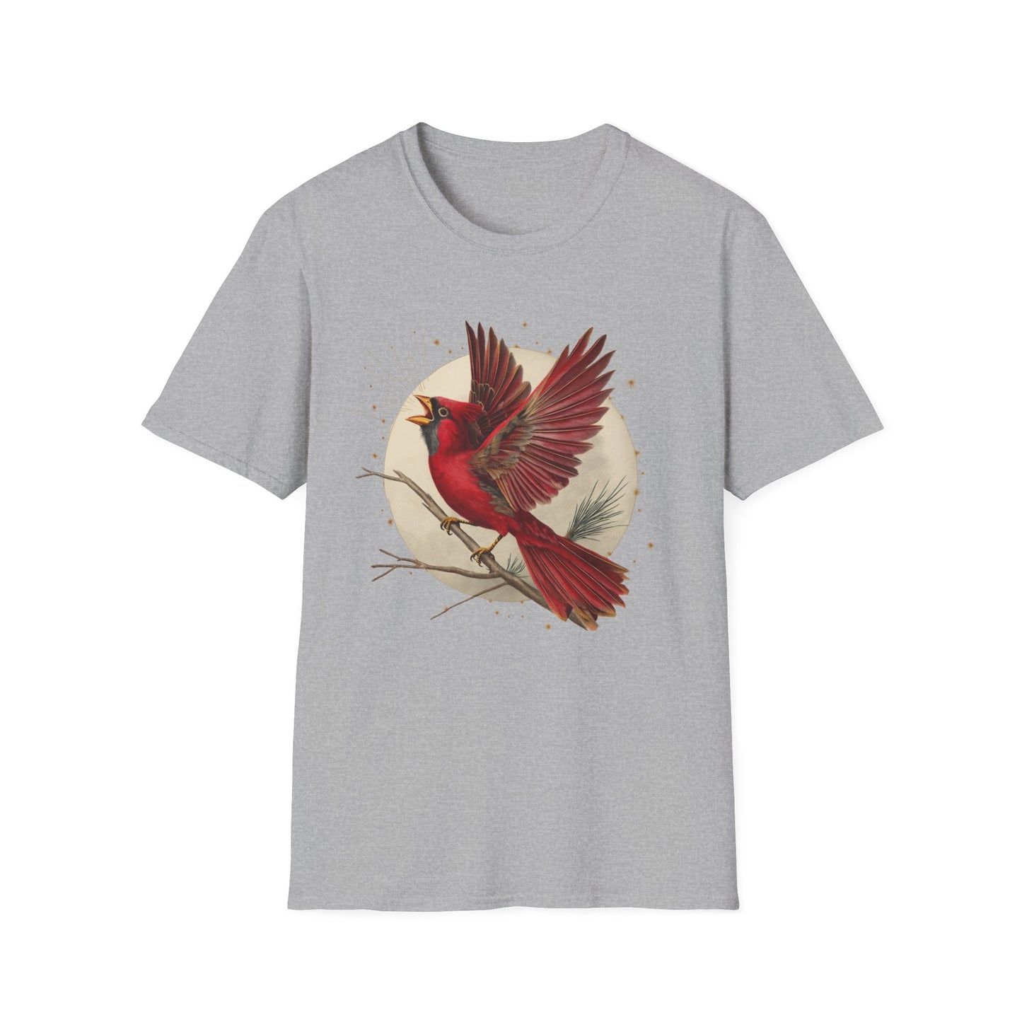 Northern Cardinal Singing T-Shirt