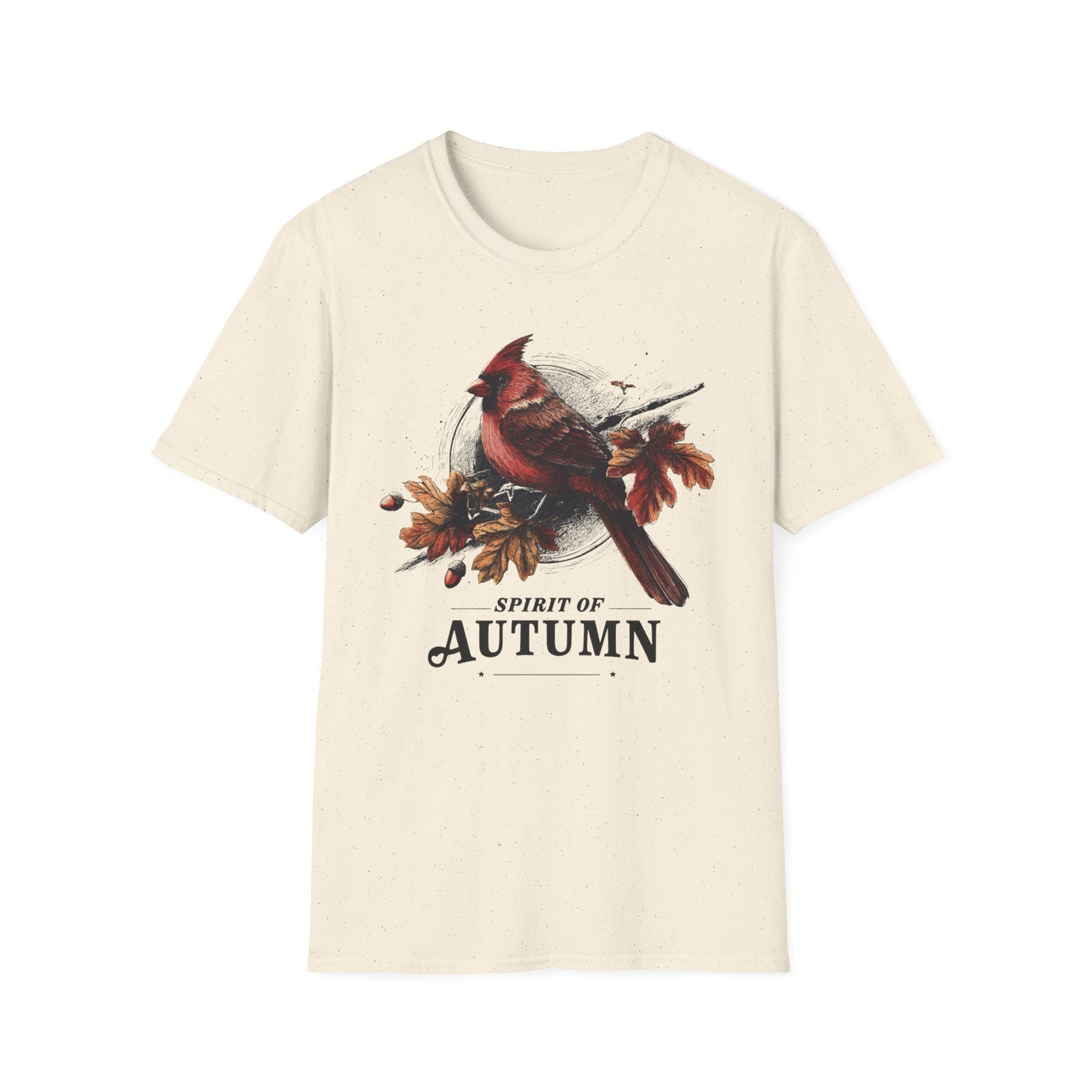 Northern Cardinal Spirit of Autumn Vintage T-Shirt