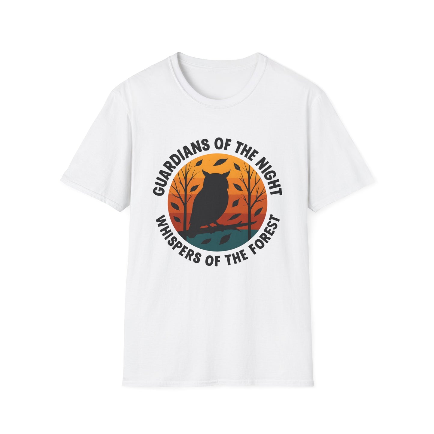 Owl Silhouette Sunset T-Shirt