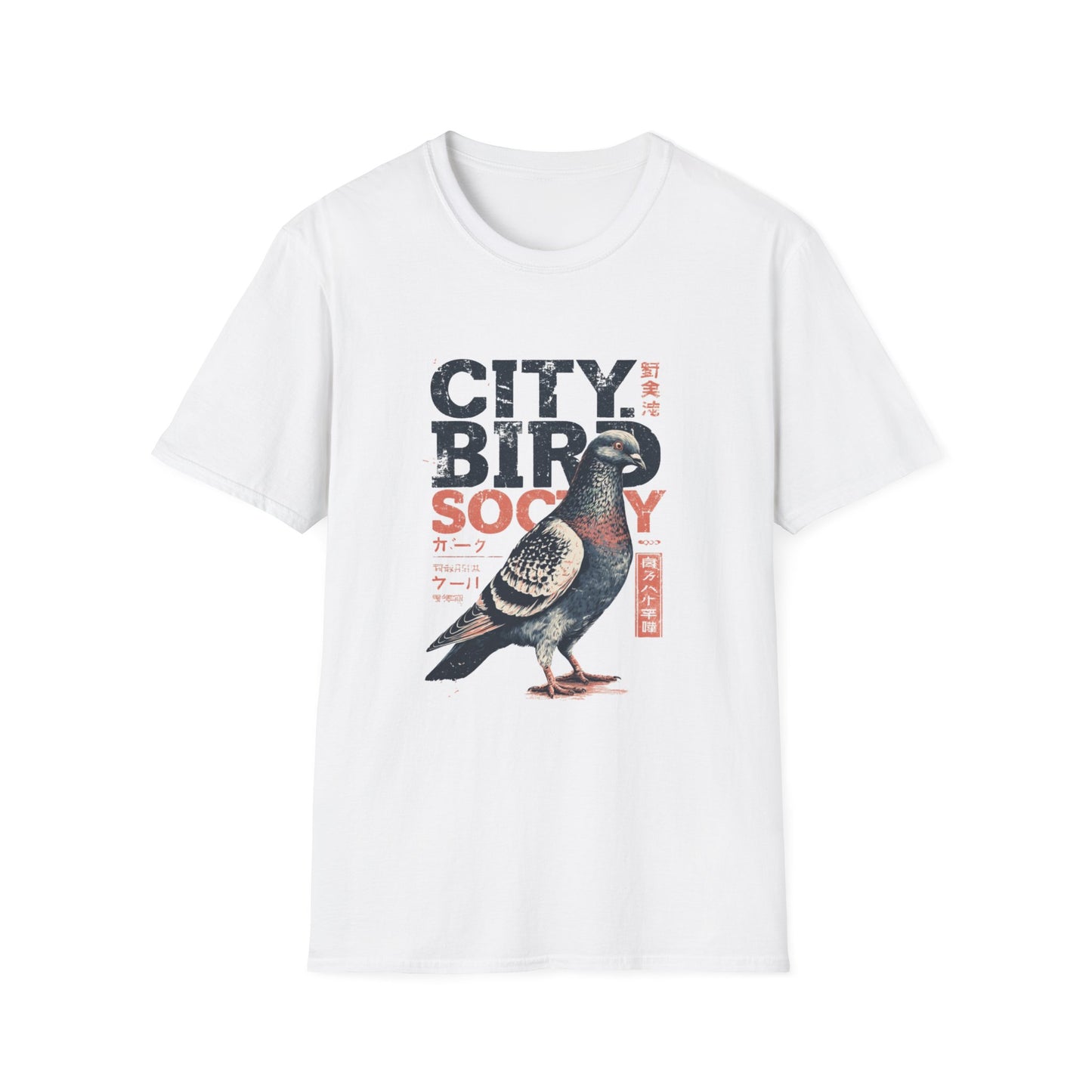 City Bird Society Pigeon T-Shirt