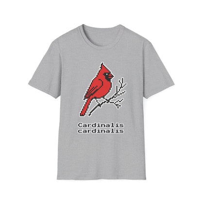 Northern Cardinal Pixel Art (Male)