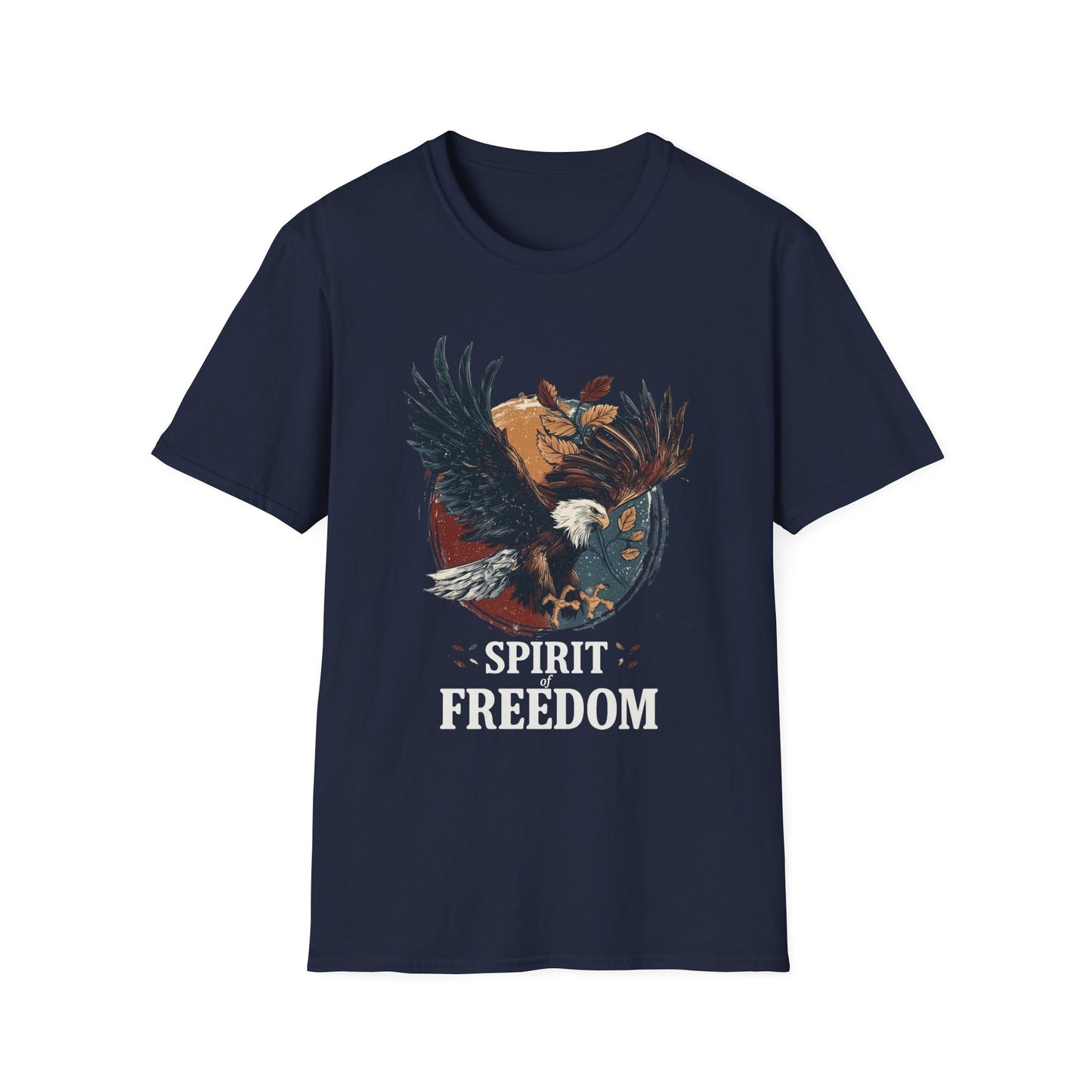Bald Eagle Spirit of Freedom Vintage T-Shirt
