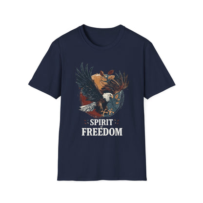 Bald Eagle Spirit of Freedom Vintage T-Shirt