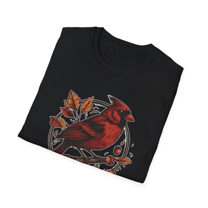Northern Cardinal Spirit of Autumn T-Shirt